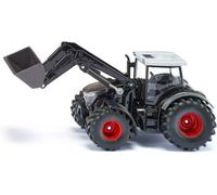 ERYI-1990, Fendt 942 Vario Avec Chargeur Frontal, Tracteur Jouet, 1:50, Métal/Plastique, Noir, Pelle Et Chargeur Frontal Mobiles, Attelage Arrière Et Avant