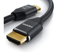 ERYI-- 1M Câble Hdmi 4K 8K - 8K @30Hz @120Hz Dsc - 4K @144Hz - @240Hz Dsc Uhd Ii - Compatible Hdmi 2.1 2.0A, 2.0B, 3D, Ps5 Ps 5 Ps4 Xbox Series X Ethernet Vrr Dynamichdr 10+ Earc Dolby Vision