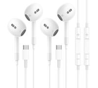 ERYI-2-Pack Écouteurs Usb C, Écouteur Filaire Usb C Casque Stéréo Hifi Avec Microphone Et Contrôle Du Volume, Casque Intra-Auriculaires Pour Iphone 16/16E/16Pro Max/15 Pad Pro Google Pixel Samsung Ga