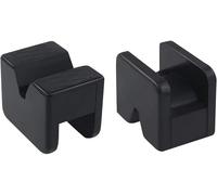 ERYI-2 Pièces Jack Pad en Caoutchouc, Adaptateur Fendue Cadre pour Jack Stand, Patins en Caoutchouc pour Châssis à Fentes[5457]
