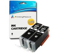 ERYI-2 Xxl Pigmenté Noir Compatibles Pgi-580Xxl Pgbk Cartouches D'Encre Pour Canon Pixma Tr7550, Ts6151, Ts6251, Ts6350, Ts6351, Ts705, Ts8152, Ts8251, Ts8252, Ts9550, Ts9551, Ts9551C Pgi-580Pgbk X