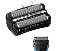 ERYI-21B Tete De Rasoir Compatible Avec Braun Serie 3, 21B Grille De Rechange Pour Rasoir Électrique, Tete De Rasoir Pour Braun Homme 300S 301S 310S 320S 3000S 3010S 3020S 3040S 370Cc 390Ss