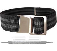 Eryi-22mm 60's Bracelets De Montre Élastiques En Nylon Plongeurs Parachute Galaxy Watch 3 45mm/Galaxy Watch 46mm/Gear S3/Huawei Watch Gt 2 46mm/Ticwatch Pro Any Watches With 22mm Lug