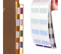 Eryi-240pcs Marque Page Adhésif Autocollantes Onglets D'index Étiquettes D'index Marqueurs Adhésifs Multicolore Fournitures Papeterie Scolaires Bureau