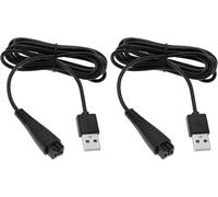 ERYI-2Pcs Câble De Charge Pour Épilateur Rasoir Usb Portable Rechange Compatible Avec Panasonic Es-La63 Es-La93 Re7-51 Re7-59 Re740 Re768 Regc20 5,4V 1,25A Épilateur