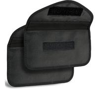 Eryi-2x Pochette Faraday Pour Cell [10,5 X 19,5 Cm] - Bloqueur Rfid & Nfc Pour Smartphones [Jusqu'à 6,8""] & Clé De Voiture [Keyle[5518]