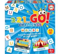Eryi-- 3,2,1... Go Challenge Words Trouve Les Lettres De Ton Mot Avant Tout Le Monde ! Avec 48 Mots Et 150 Lettres Majuscules Jeu De Société Pour Enfants Et Famille, 2 À 5 Joueurs. Age 6+ (19421)