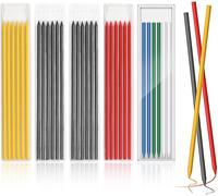 ERYI-30 Pièces 2,8Mm Recharges De Crayons Pour Crayons De Charpentier, Remplacements De Crayons De Construction Mécanique À Trous Profonds Solides, Recharges De Crayons, Recharges Uniquement