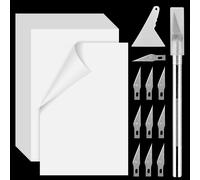 Eryi-300 Pièces Diamond Painting Accessoires Papier Calque Feuilles Kit,10 * 15cm Peinture Diamant Double Face Release Paper, Ave[1248]