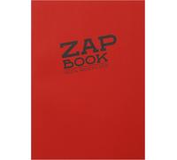 Eryi-3354c Carnet Encollé Zap Book - 160 Feuilles Papier Croquis 100% Recyclé - A4 21x29,7 Cm 80g - Couleur De Couverture Aléatoire (4 Coloris Vifs Possible)