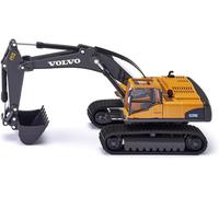 ERYI-3535 - Excavateur Hydraulique, 1:50, Métal/Plastique, Jaune, Bras De Pelle Fonctionnel