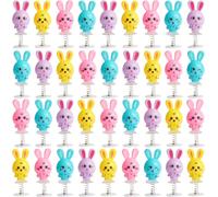 Eryi-- 36 Jouets Pop-Up Lapin Printemps Pour Enfants, 6cm - Lapin Lapin Anniversaire Pâques Cadeaux De Fête, Coffret De Jouets Sauteurs Et De Remplissage De Sacs À Surprises
