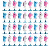 Eryi-- 36 Unicorn Spring Jump Up Pop Up Toys For Kids, 6cm - Cadeaux D'anniversaire En Vrac Pour Les Filles, Multipack Goody Bag Fills And Jumping Toy Gift Set, Classroom Prizes