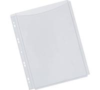 Eryi-40855 Pochette Pvc Perforé Soufflet Plan A4 18/100e Lot De 5 Assorties