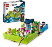 ERYI-43220 Disney Les Aventures De Peter Pan Et Wendy Dans Un Livre De Contes, Jouet De Voyage Pour Enfants 5 Ans, Avec Micro-Poupées Et Bateau Pirate