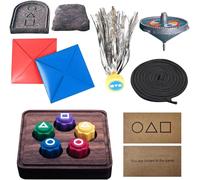 ERYI-5 Piezas Gonggi Korean Game, 1Jeu Traditionnel Coréen1, Jeu Gonggi, 1Jeu Coréens, 1Gonggi Game, 1Gonggi Coréen Jeu, 1Jeu Classique Amusant Main-?il Activité Familiale, Convient À Tous Les Âges