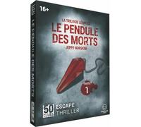 Eryi-50 Clues (La Trilogie Léopold) - Episode 1 : Le Pendule Des Morts Jeu De Société - Escape Thriller - Jeu Immersif
