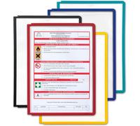 Eryi-560600 Sherpa A4 Panneau D'affichage Avec Finitions Assortis Lot De 5