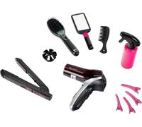 Eryi-5873 Mégaset De Coiffure Braun Satin Hair 7 Avec LisseCheveux, Brosse Et De Nombreux Autres Accessoires SècheCheveux À Piles Dimensions De L'emballage : 48 Cm X 8 Cm X 26 Cm Jouet Pour