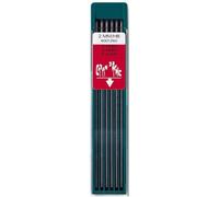 Eryi-6001.250 Lot De 12 Mines Technograph Pour Porte-Mines Fixpencil Dureté Hb Diamètre 2 Mm Noir