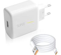 Eryi-65w Chargeur Rapide Pour Oppo One-Plus Realme, Chargeur Supervooc Et Superdart Avec Câble Usb-C 1m Pour Reno8 T Find N2 Flip X5 Pr-O X5 Lite X3 Neo Pro Reno7 Pro 6 X2 A54 A54 A57 Oneplus 11 10t