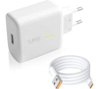 Eryi-65w Chargeur Rapide Pour Oppo One-Plus Realme, Chargeur Supervooc Et Superdart Avec Câble Usb-C 1m Pour Reno8 T Find N2 Flip X5 Pr-O X5 Lite X3 Neo Pro Reno7 Pro 6 X2 A54 A54 A57 Oneplus 11 10t