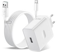 Eryi-65w Super Vooc Chargeur Rapide Avec 6a Câble Usb C 1.8m Pour Oppo Find X5 X3/2 Neo/Reno13fs,Chargeur Rapide Vooc Charge Avec Câble Usb Type-C Pour Oneplus 10 9 Pro Nord Ce 3 2 Lite,Realme C75/C6