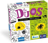 Eryi- 883001 Duos ¿ Choses Et Animaux Jeu Familial Jeu De Déduction Amusant 2 Mondes À Thème Pour Encore Plus De Plaisir De Jeu Pour 2 À 6 Joueurs À Partir De 7 Ans Haute Rejouabilité