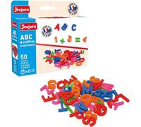 ERYI-- 8976-Tableau En Bois-Coffret 50 Lettres Majuscules, Chiffres Et Signes