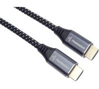 ERYI-8K Ultra High Speed ¿¿Hdmi 2.1 Câble M/M 48Gbps Avec Ethernet, Résolution Vidéo 8K @ 60Hz, Deep Color, 3D, Edid, Arc, Hdr, 3X Blindé, Câble Textile Tressé Plaqué Or, Longueur 1M