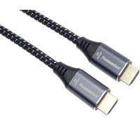ERYI-8K Ultra High Speed \U200B\U200Bhdmi 2.1 Câble M/M 48Gbps Avec Ethernet, Résolution Vidéo 8K @ 60Hz, Deep Color, 3D, Edid, Arc, Hdr, 3X Blindé, Câble Textile Tressé Plaqué Or, Longueur 5M