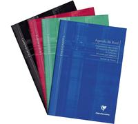Eryi-9059c Un Agenda De Bord Rembordé Rigide 4 Colonnes (24 Cases/Semaine) - A4 21x29,7 Cm - 144 Pages (42 Semaines) - Papier Blanc 90 G - Couverture Carte Pelliculée - Couleur Aléatoire