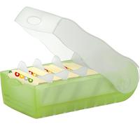 Eryi-997-603, Fichier D¿Apprentissage Croco, Le Fichier Professionnel, Une Géniale Simplicité Pour Apprendre Le Vocaulaire, Din A7, Vert Translucide