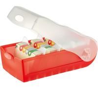 Eryi-997\U2013617 Fiches D'apprentissage Croco Simplement Vocabulaire Apprendre Les Professionnel Box, Génial, Din A7, Translucide Rouge