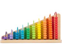 ERYI-Abaque, Boulier Pour Additionner Et Soustraire En Bois, Jouet Classique En Bois, Jouet De Développement, Jeux D'Apprentissage Montessori, Cadeau Pour Garçons Et Filles De 3 4 5 6 7 Ans