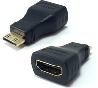 ERYI-Adaptateur Convertisseur Mini Hdmi (Type C) Vers Hdmi Femelle Standard (Type A) Pour Connecter Un Appareil Photo Canon Eos 70D À Un Téléviseur, Un Téléviseur Hd, Lcd, Plasma, Moniteur Avec Port