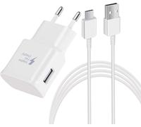 Eryi-Adaptateur De Charge Avec Fonction De Charge Rapide (Usb Type-C) Chargeur Rapide Avec Câble De Charge 1,5m Pour Samsung Gala[927]