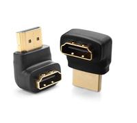 ERYI-Adaptateur Ensemble Combo Hdmi Coudé De 270 Degrés Et 90 Degrés (Hdmi À Angle Droit) Avec Prise En Charge 4K Et Hdr