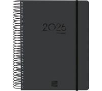 Eryi-¿ Agenda Ikon 16 Mois 2025-2026 1 Jour Par Page Septembre 2025-Décembre 2026 (16 Mois) Noir International