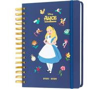 Eryi-- Agenda Scolaire Disney Journalier 2025 2026 Agenda A5 Alice Au Pays Des Merveilles Fournitures Scolaires Et Professionnelles
