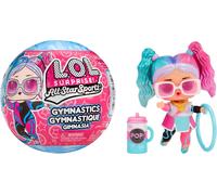 Eryi-All Star Sports - Gymnastics - Poupée Mannequin Sur Le Thème De La Gymnastique Avec 8 Surprises Dont Une Poupée De Sport Et Une Poutre - Pour Les Filles De 3 Ans Et Plus