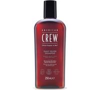Eryi-American Crew Daily Silver Shampoo, Shampooing Quotidien, Sublimateur De Cheveux Gris, Pour Homme 250ml