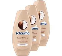 ERYI-Après-Shampoing Réparateur Et Soin (250 Ml), À L'Extrait De Noix De Coco Pour Cheveux Secs, Après-Shampoing Réparateur Pour Jusqu'À 3 Fois Plus De Peignage, 3 X 250 Ml