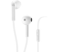 ERYI-Aql Loud Écouteurs Stéréo Filaires Soft Touch - Câble Anti-Enchevêtrement Pour Smartphones - Stéréo - Jack 3.5Mm ¿ Blanc