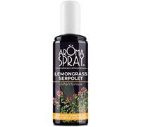 Eryi-Aromaspray® - Spray D'ambiance - Aromathérapie - Lemongrass Serpolet - Vivifiant Tonique - Huiles Essentielles 100% Pures Et Naturelles - 100 Ml