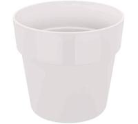 ERYI-B.For Original Rond 18 - Pot De Fleurs Pour Intérieur - Plastique 100% Recyclé - Ø 18.0 X H 16.5 Cm - Blanc/Blanc