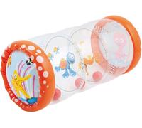 ERYI-- Baby Roller « Corail » - Jouets D'Éveil Bébé - Dès 6 Mois - Développe Le Toucher & La Motricité Fine - Cylindre Gonflable Transparent Avec Balles Sonores