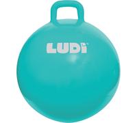 ERYI-- Ballon Sauteur Xxl Bleu - Jouet Sauteur Gonflable - Plastique Pvc Épais Et Résistant - Développe La Motricité - Jouet D'Intérieur Et Extérieur - Diamètre 55 Cm - Dès 5 Ans