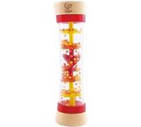 ERYI-Bâton De Pluie Bébé Rouge, Pour Bébé 12 Mois Et Plus - Instrument De Musique Pour Bébé - Jeu D'Éveil Musical En Bois - Hochet Bébé - Jouet En Bois - Jouet Sensoriel Premier Âge