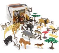 ERYI-Battat- Terre Par Animaux De La Jungle En Seau An2770Z, Couleur Unique